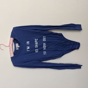 Rare Wildfox Don't Make Me Margot C Bodysuit